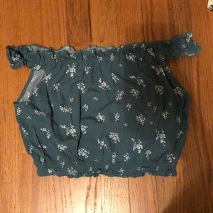Cropped, Off the shoulder top